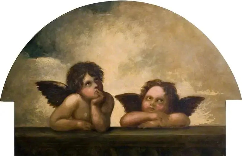 Sixtin Madonna'nın Cherubimleri - Raphael Sanzio