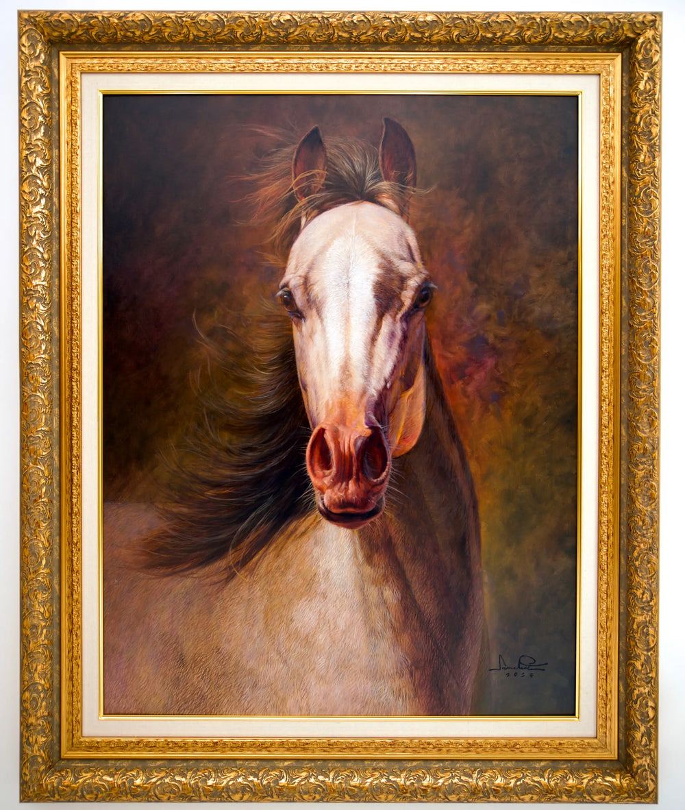 Cheval | 100 x 130 cm Reproductions de tableaux à la peinture à l’huile
