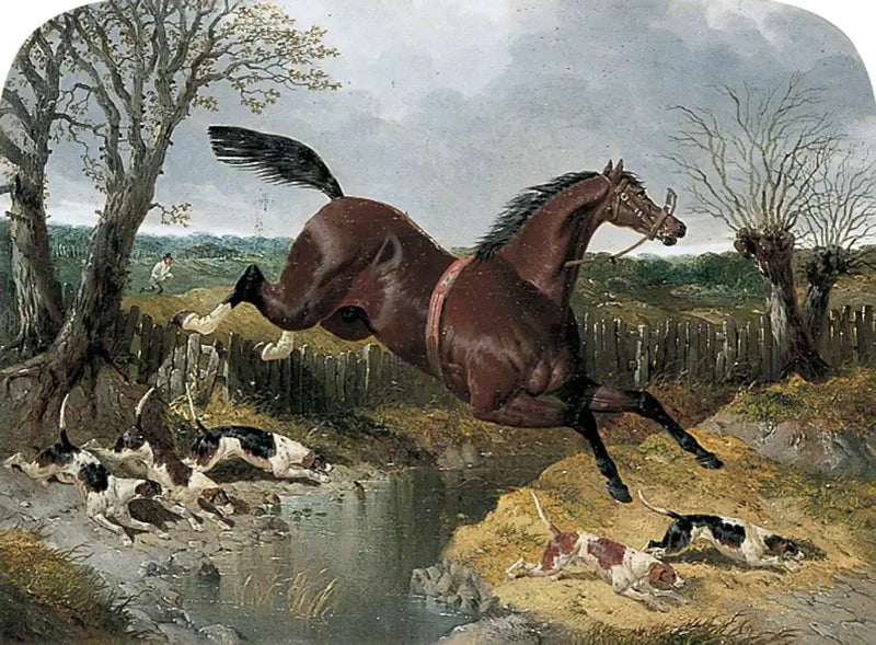 John Frederick Herring, Sr. ile Beagle'lı kaçan kızıl at