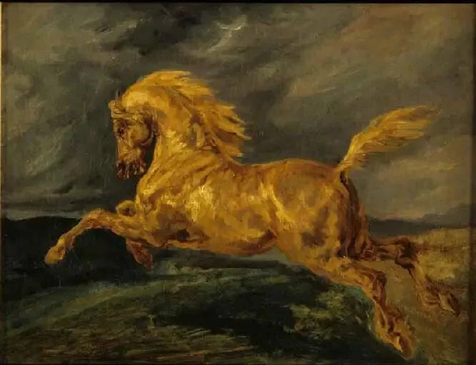 Dörtnala Giden At - Théodore Géricault