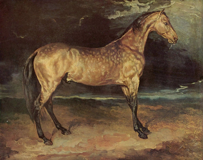 Fırtınadan Korkmuş At - Théodore Géricault