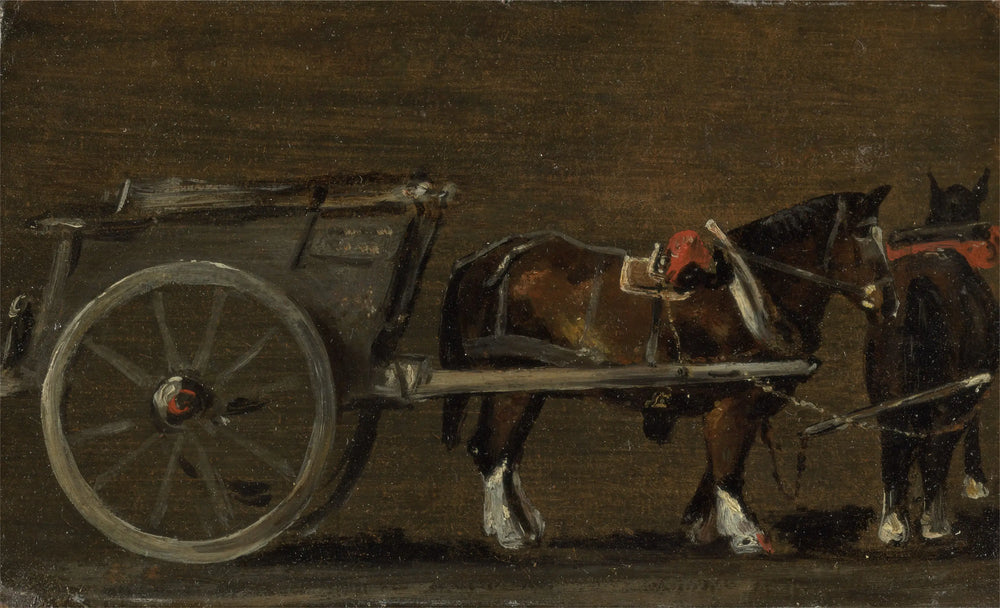 Cheval et charrette - John Constable - Alpha Reproduction