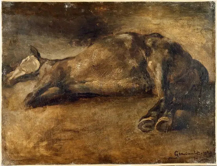 Ölü At - Théodore Géricault