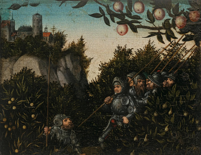 Saraylı Şövalyeler - Lucas Cranach the Elder