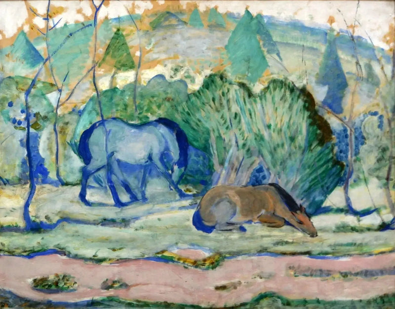 Merada Atlar - Franz Marc