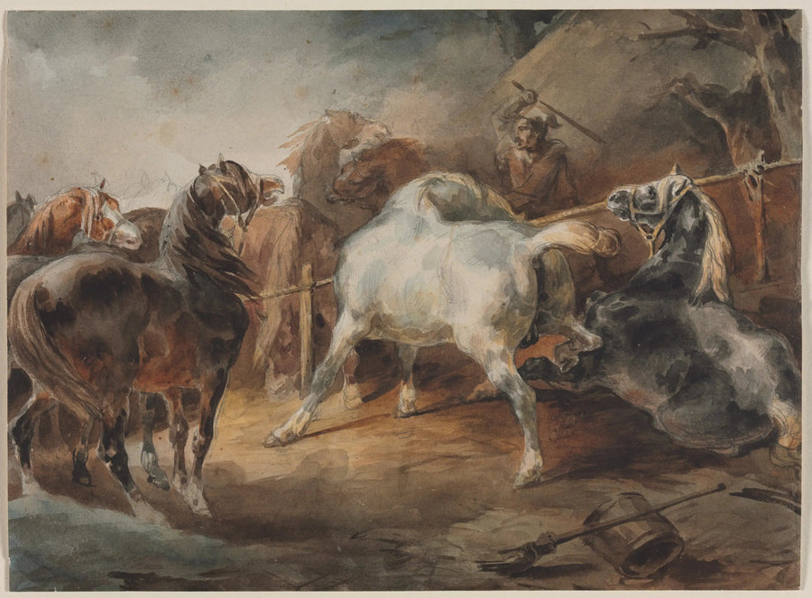 Savaş Atları - Théodore Géricault