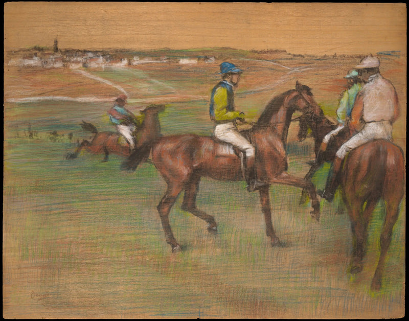 at yarışı - Edgar Degas
