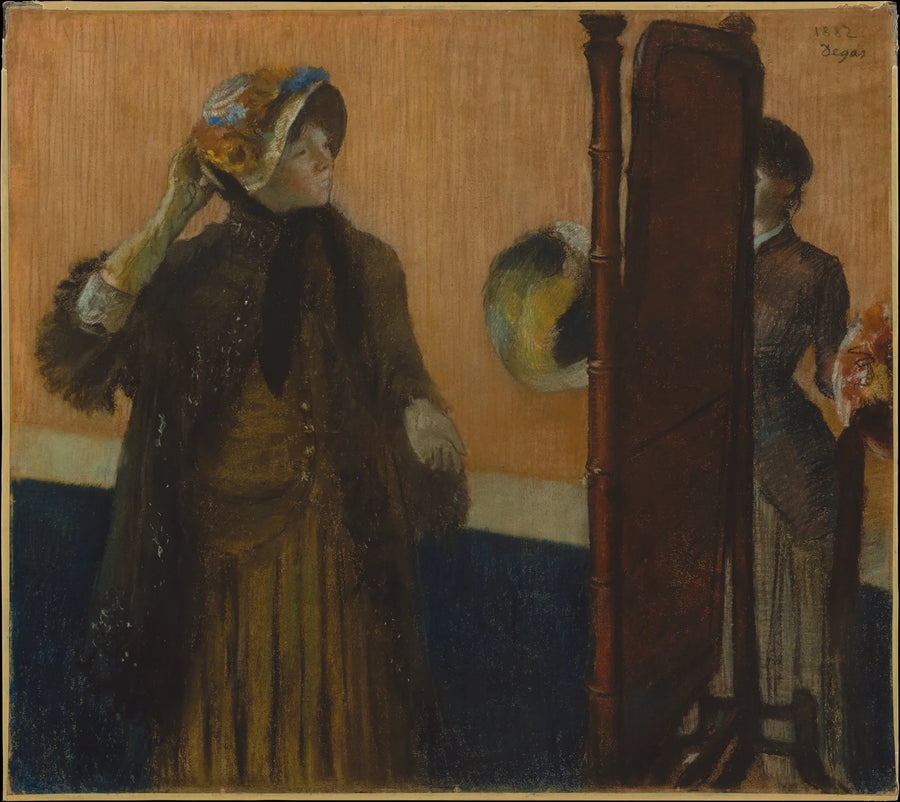 Şapkacıda - Edgar Degas