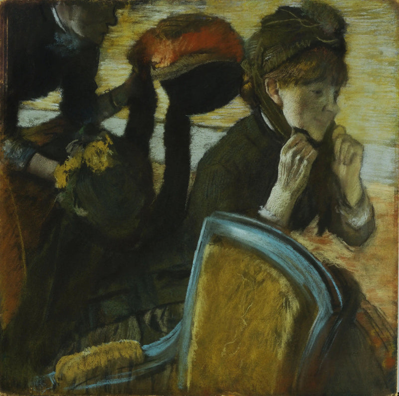 Şapkacıda - Edgar Degas