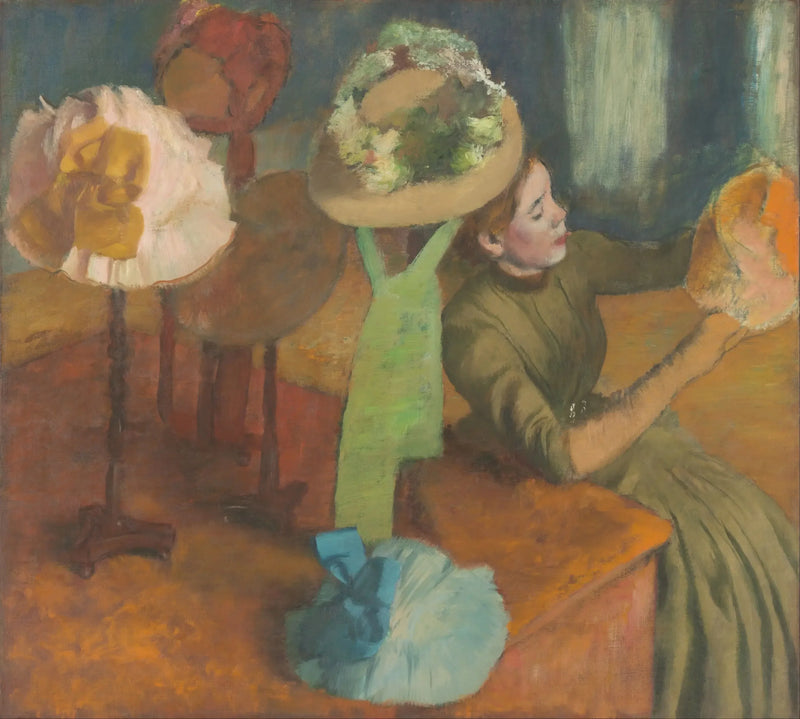 Şapkacıda - Edgar Degas