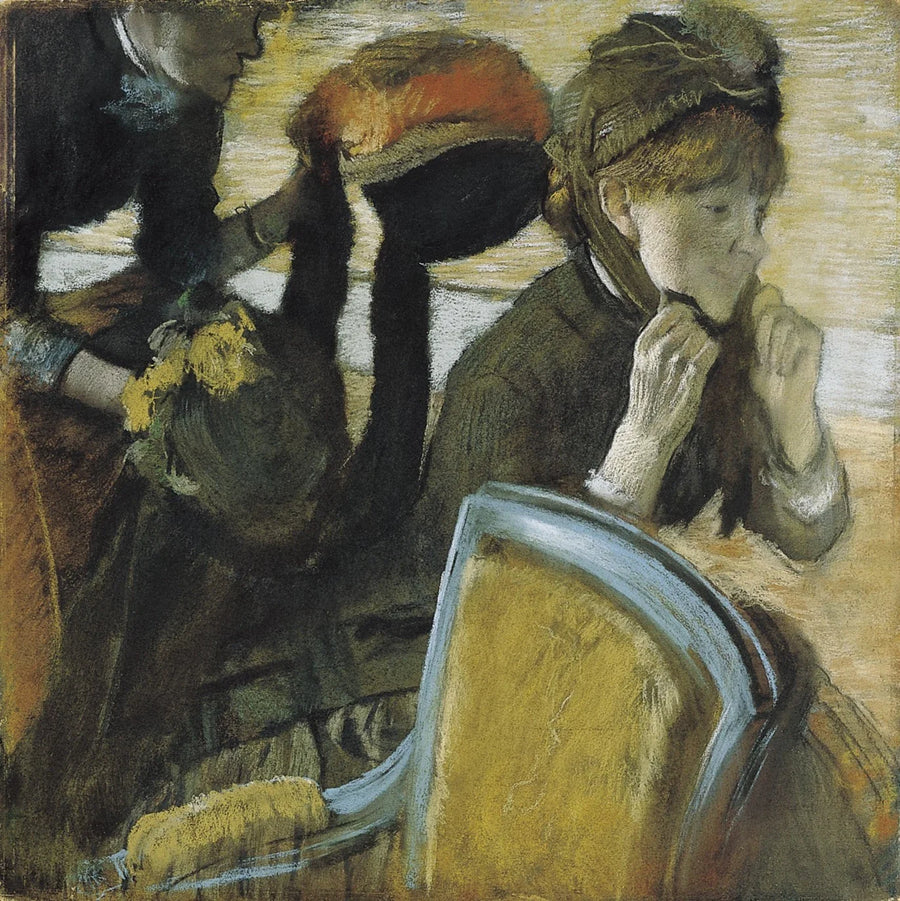 Şapkacıda - Edgar Degas