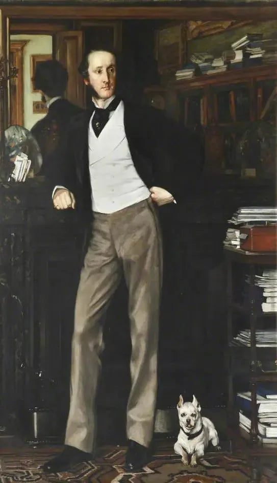 Chichester Samuel Parkinson-Fortescue (1823–1898), baron Carlingford ve 2. baron Clermont - James Tissot