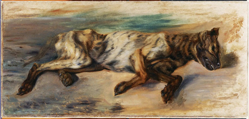 Ölü Köpek - Eugène Delacroix