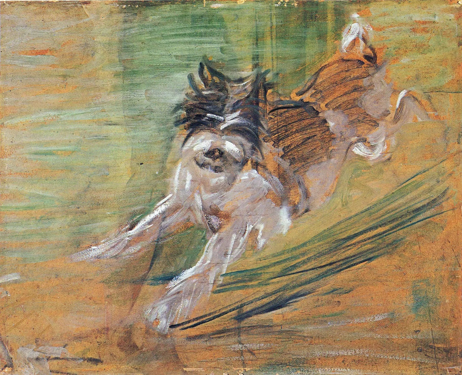 Zıplayan Köpek - Franz Marc