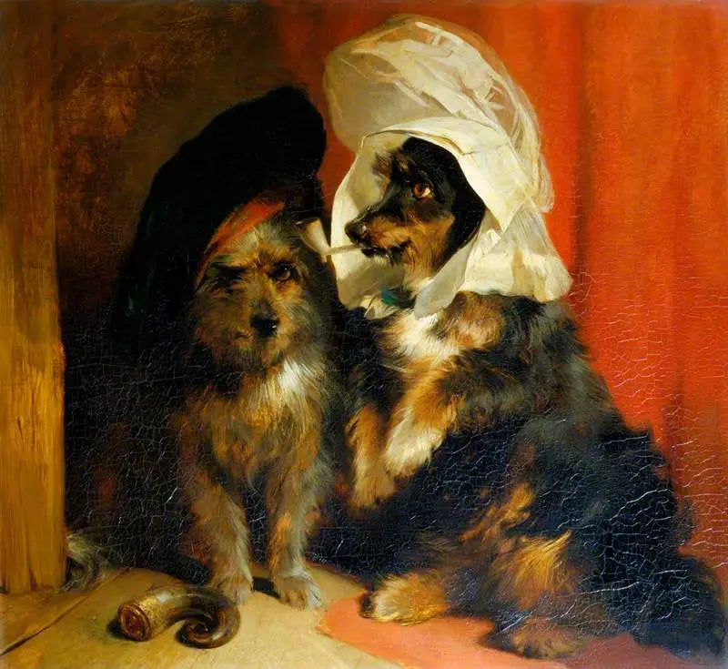 Chiens comiques - Edwin Henry Landseer - Alpha Reproduction