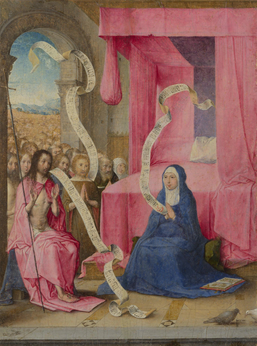 Christ apparaissant à la Vierge - Juan de Flandes