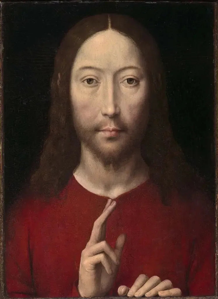 İsa'nın kutsaması - Hans Memling