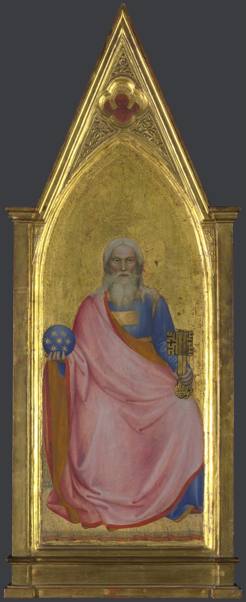 Vahiy İsa: Merkezi Kule Paneli - Giovanni da Milano