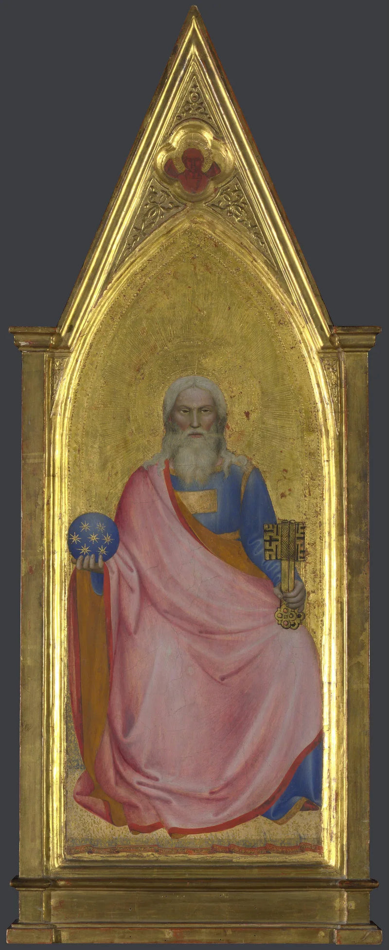 Vahiy İsa: Merkezi Kule Paneli - Giovanni da Milano