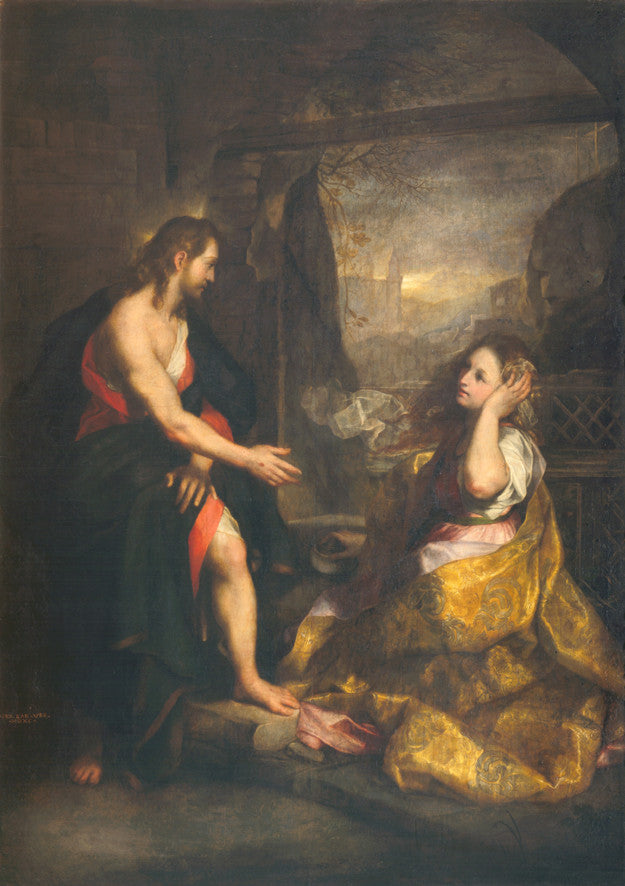 İsa ve Maddalena - Federico Barroci