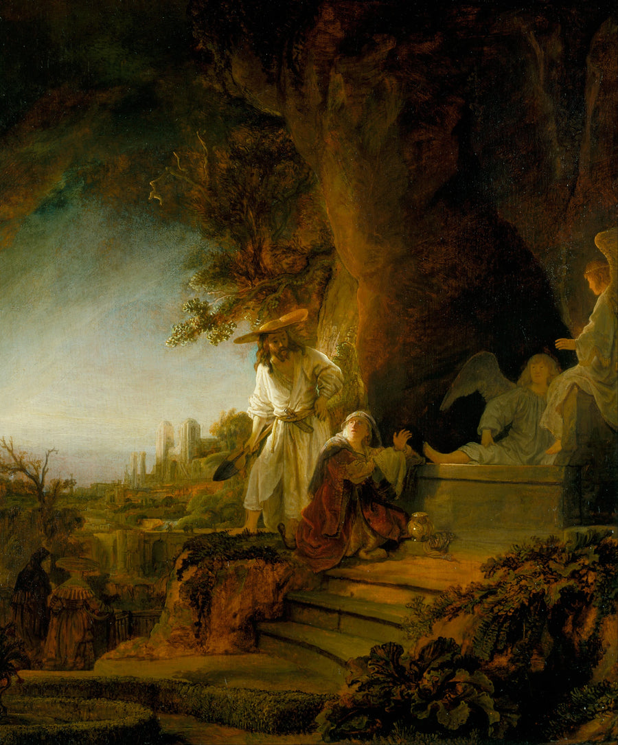 Meryem Magdalene'ye Görünen Mesih, "Bana Dokunma" - Rembrandt