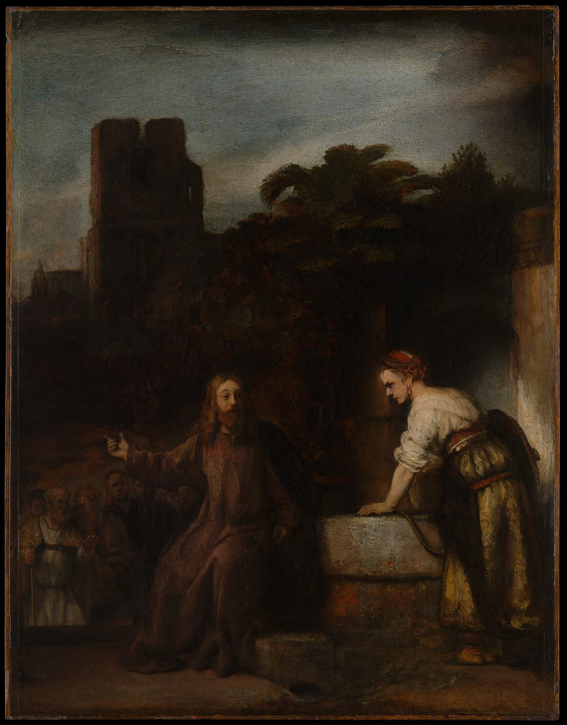 Mesih ve Samiriyeli - Rembrandt
