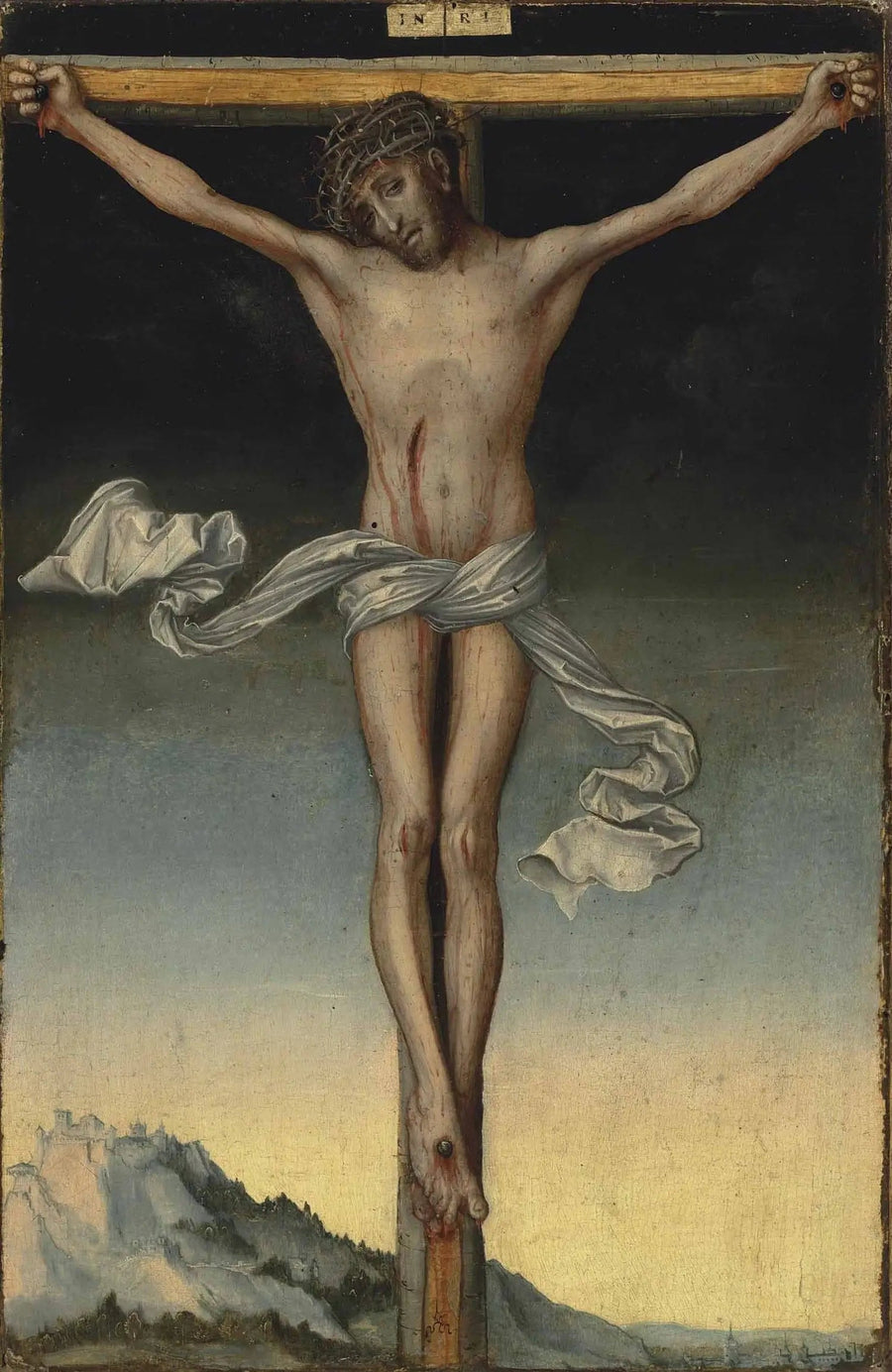 İsa Mesih Çarmıhta - Lucas Cranach the Elder
