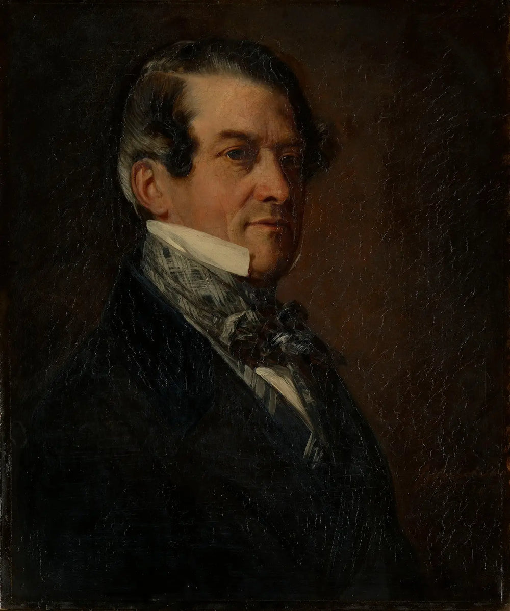Christian Frédéric baron Stockmar (1787-1863) - Franz Xaver Winterhalter - Alpha Reproduction