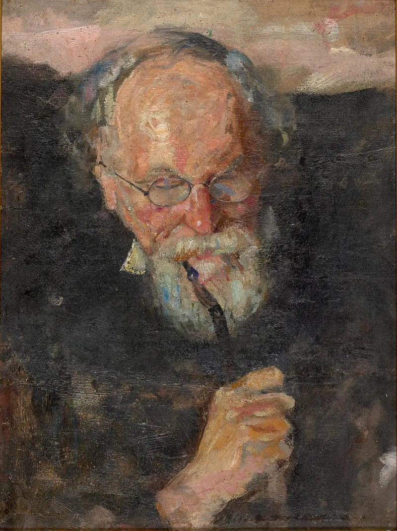 Christian Munch ile pipo - Edvard Munch