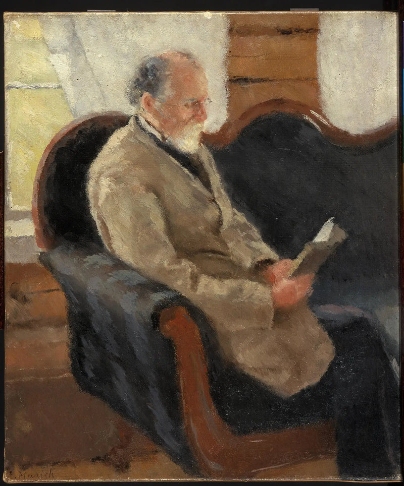 Christian Munch kanepede - Edvard Munch