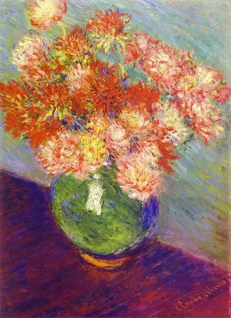 Krizantemler - Claude Monet