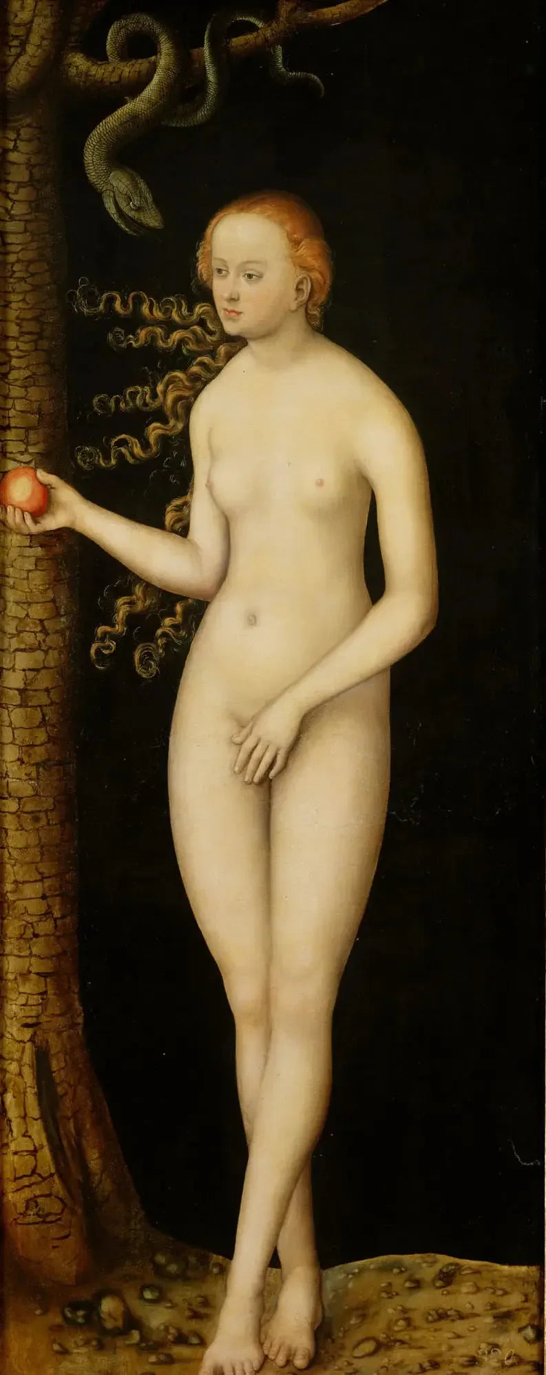 İnsanın Düşüşü: Havva - Lucas Cranach the Elder