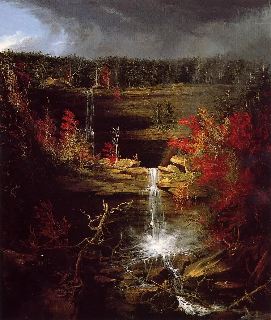 Kaaterskill Şelaleleri - Thomas Cole
