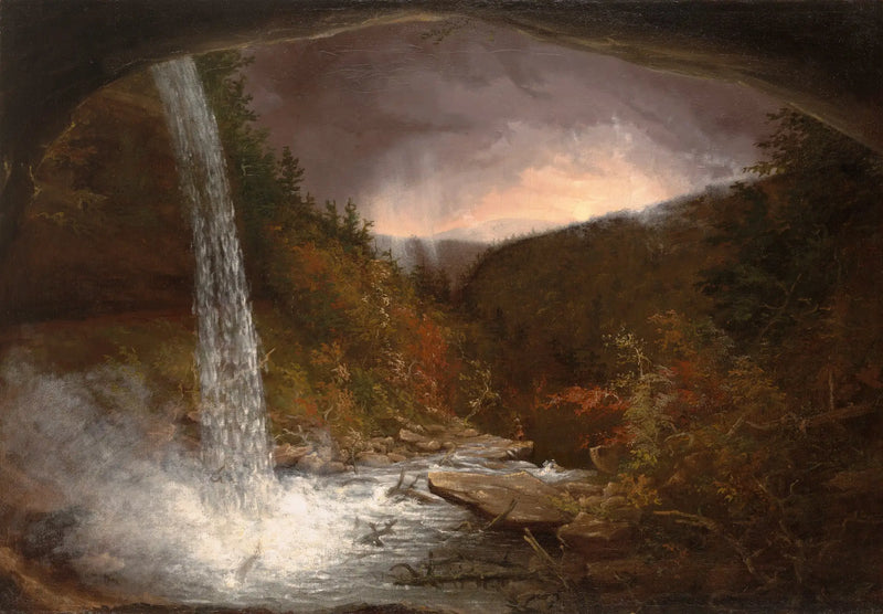 Kaaterskill Şelaleleri - Thomas Cole
