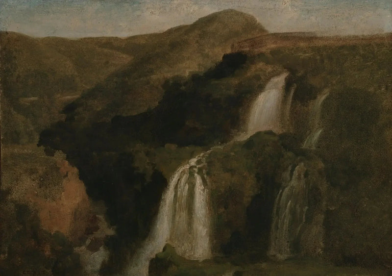 Tivoli Şelaleleri - Jean-Baptiste Camille Corot