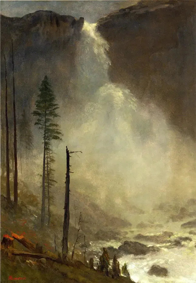 Nevada Şelaleleri - Albert Bierstadt