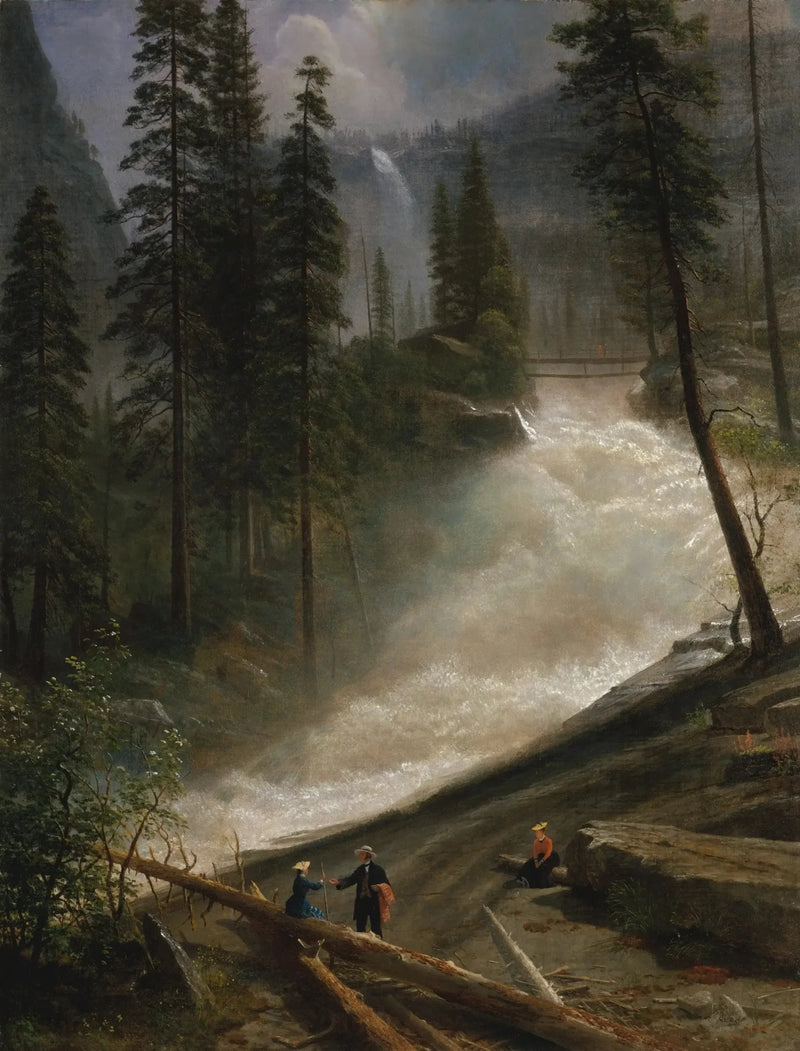 Nevada Şelaleleri, Yosemite - Albert Bierstadt
