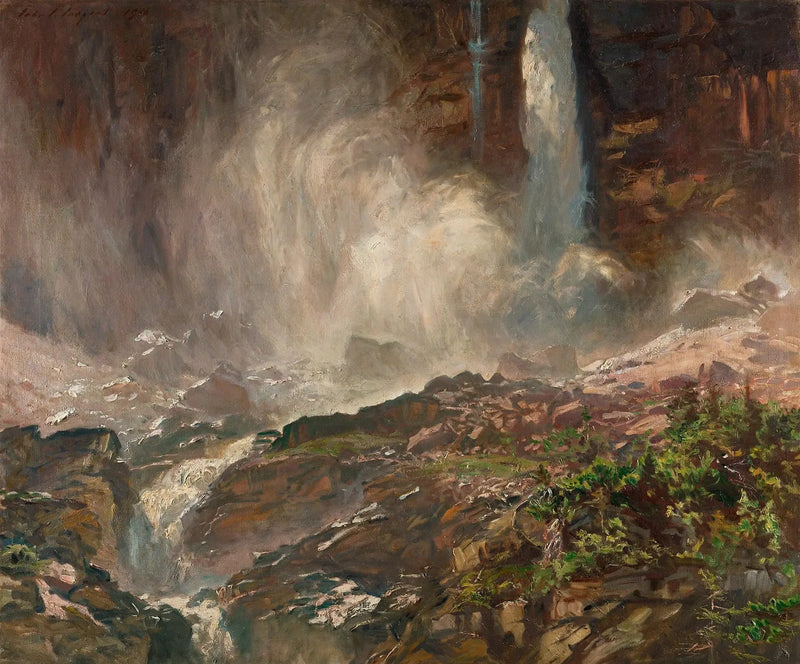 Yoho Şelaleleri - John Singer Sargent