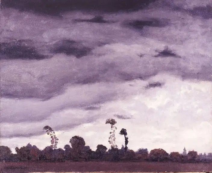 Gri gökyüzü, kara gökyüzü - Félix Vallotton