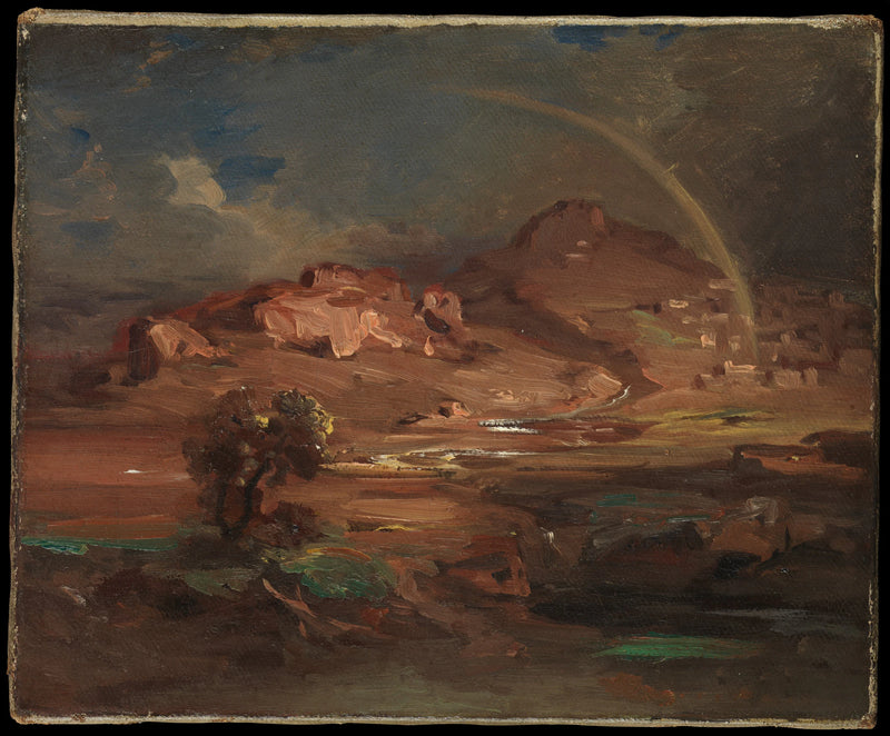 Le cimetière de Pronoia près de Nauplie - Carl Rottmann