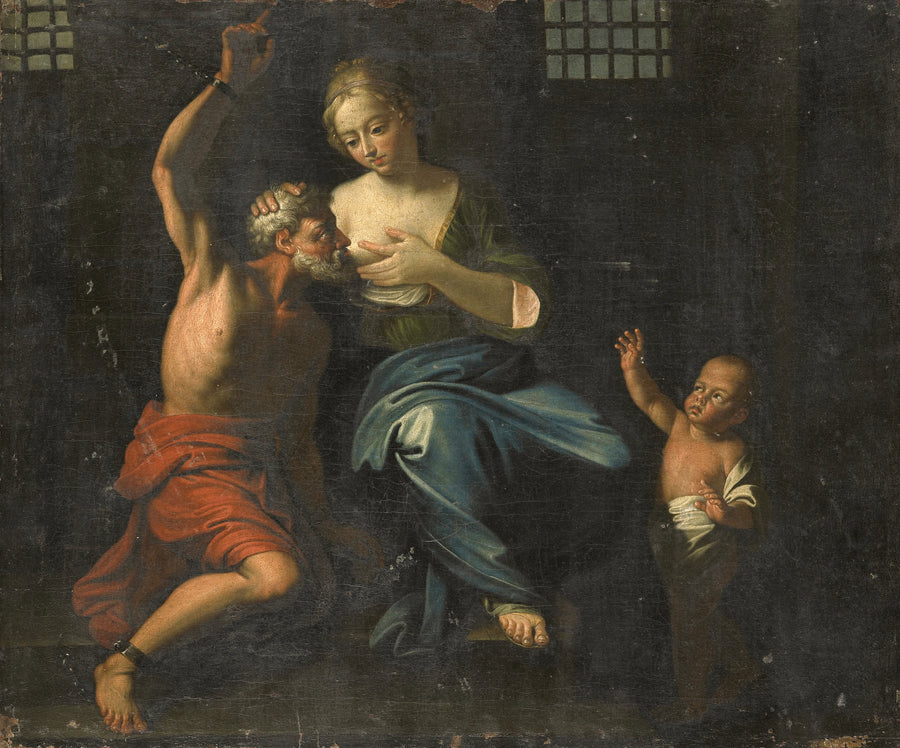 Cimon et Péro - Artiste inconnu du Rijksmuseum