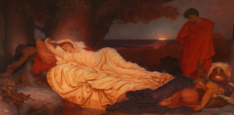 Cimon ve Iphigénie - Frederic Leighton