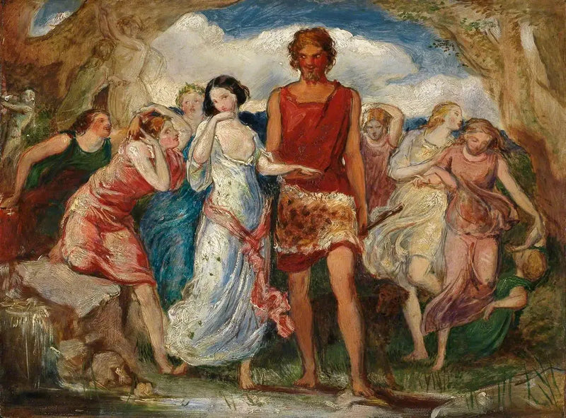 Cimon ve İphigenia - John Everett Millais