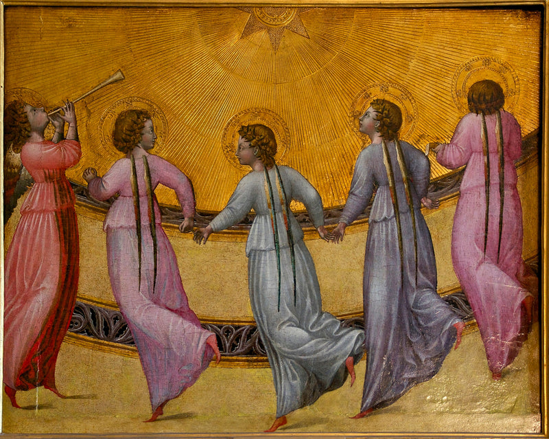 Beş Dans Eden Melek - Giovanni di Paolo
