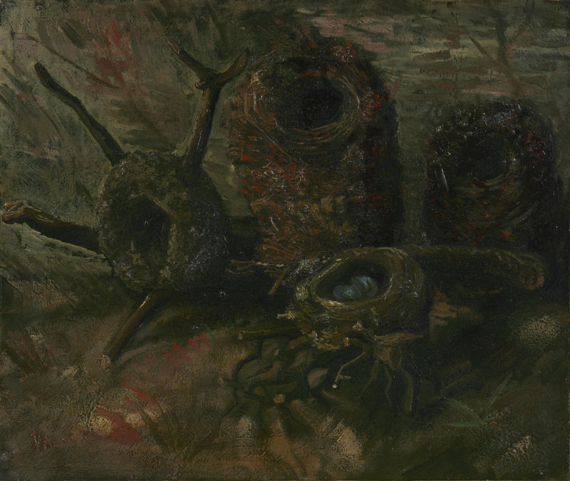 kuş yuvaları - Vincent van Gogh