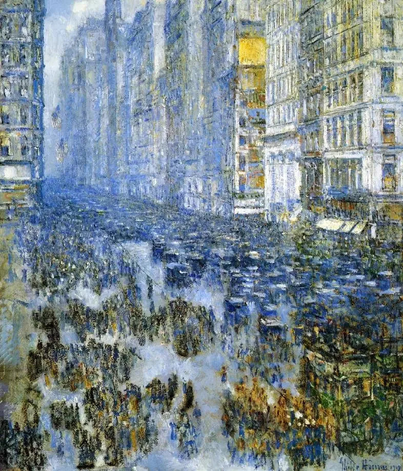 Beşinci Cadde - Childe Hassam