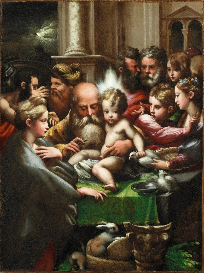 İsa'nın Sünneti - Parmigianino