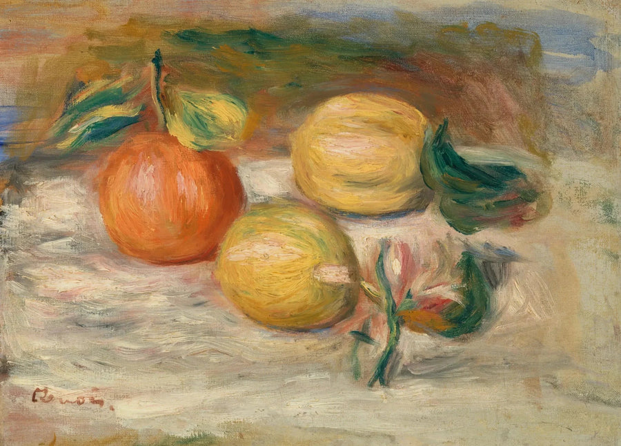 Limonlar ve Portakal (Limonlar ve portakal) - Pierre-Auguste Renoir