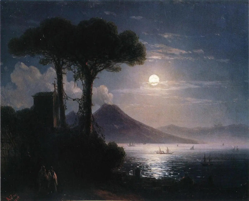 Napoli'de Ay Işığı - Ivan Aïvazovski