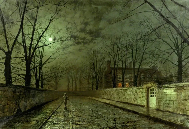 Gümüş Ay Işığı - John Atkinson Grimshaw